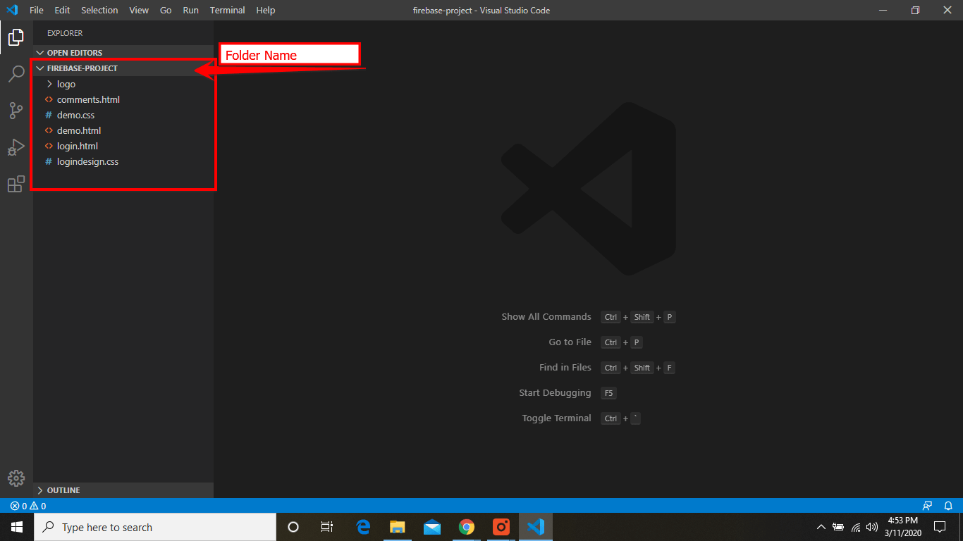 Visual Studio web project