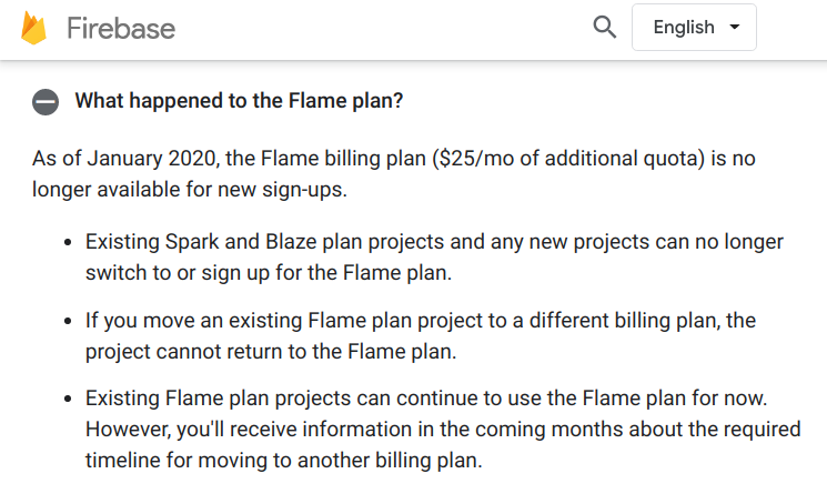 Flame Firebase